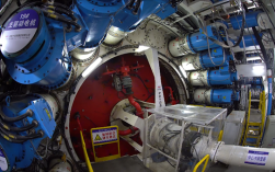 金塘海底隧道开始穿海：全长16.18公里！海岛直通250km/h高铁!