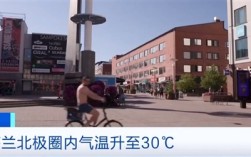 芬兰北极圈气温超30℃ 当地人热到光膀子上街 居民称“和南欧差不多一样了！