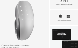 一鼠三用！Melt集鼠标、触摸板、数字键盘于一身：1680元！