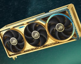 用了6.5克真黄金！华硕推出ROG RTX 5080 Dhahab显卡：外观同样奢华！