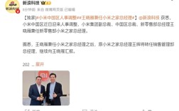 小米中国区人事调整：王晓雁兼任小米之家总经理！