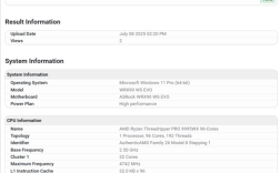 卖价9万元的顶级CPU！AMD线程撕裂者PRO 9995WX现身跑分!