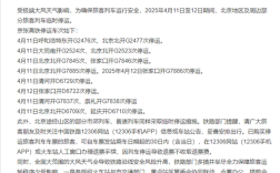 转发提醒！受极端大风影响 今明两天14趟高铁停运！