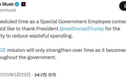 聚焦特斯拉等主业！马斯克离开白宫、政府效率部：变革失败体面退出!