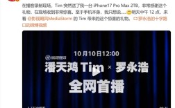 影视飓风Tim突然送给罗永浩iPhone 17 Pro Max 2TB 本人非常惊喜！