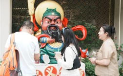 关公都连上网了 手机碰一下就能抽签 手办销量翻5倍!