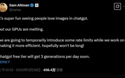 ChatGPT图像生成爆火被网友玩坏 OpenAI CEO奥特曼：GPU快要烧了！