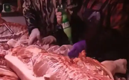 猪肉撒硼砂是旧视频?市场方澄清撒的是盐！