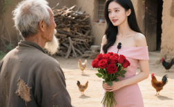 68岁孤寡老人将女主播公开视频当成私人告白 村口苦等国家发的老婆!