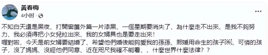 汪小菲明日大婚 S妈提唯一诉求：善待大S子女！